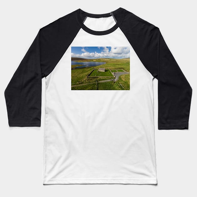 Tresta Kirk, Fetlar Baseball T-Shirt by Avalinart